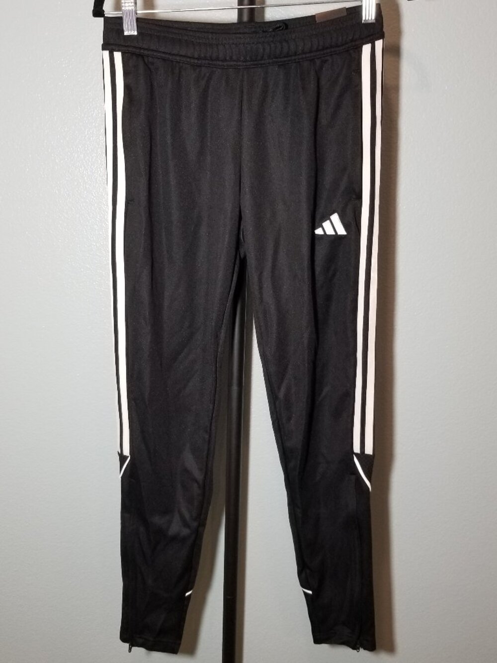 Adidas Womens Size Small Black White Tiro 23 Track Pants HS3540 Athletic NWT